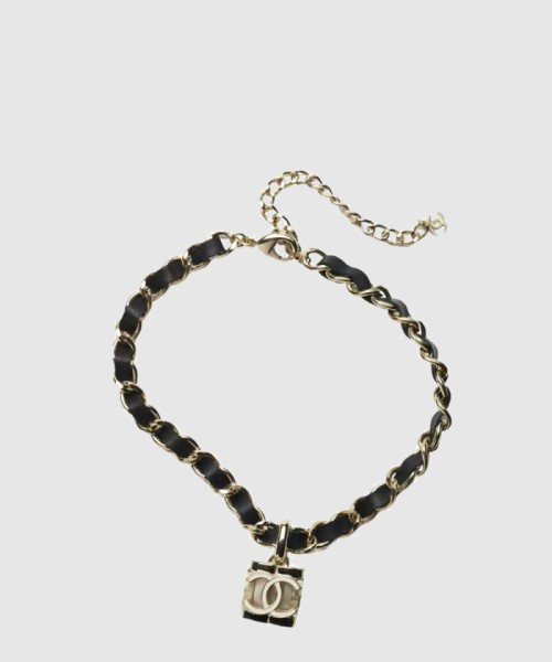 [CHANEL-샤넬]소가죽 목걸이 AB9685