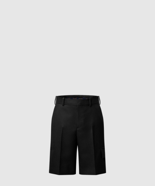 [LOUIS VUITTON-루이비통]테일러드 울 카고 쇼츠 1AFXXG