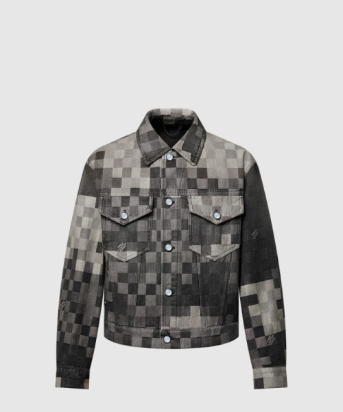 [LOUIS VUITTON-루이비통]다모플라주 클래식 데님 재킷 1AHEBF