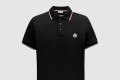 [MONCLER-몽클레어]트리밍 코튼 피케 폴로 셔츠