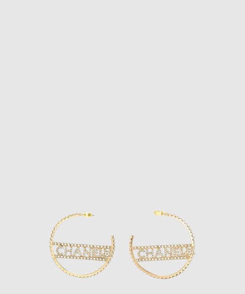 [CHANEL-샤넬]레터링 로고 귀걸이 AB8064