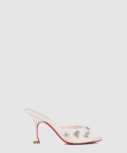 [LOUBOUTIN-루부탱]크리스탈 슬리퍼 힐 3231154