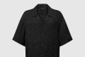 [LOUIS VUITTON-루이비통]그래픽 자카드 쇼트 슬리브드 셔츠 1AHCH2