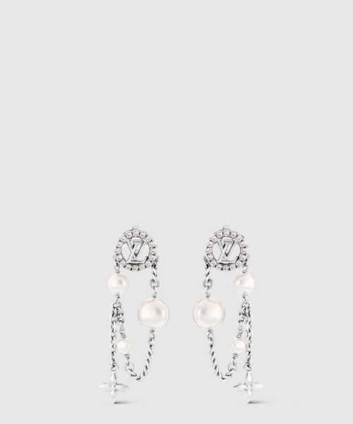 [LOUIS VUITTON-루이비통]미드나잇 펄 귀걸이 M02888
