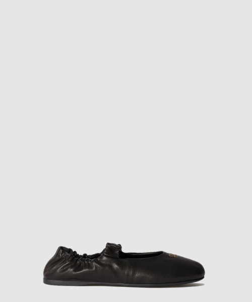 [MIUMIU-미우미우]루슈 나파 가죽 발레리나 5F340E