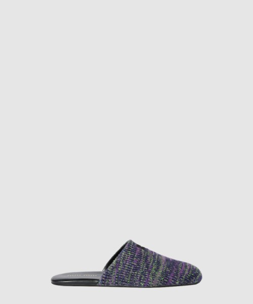 [MIUMIU-미우미우]울 슬리퍼 5S368E