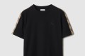 [BURBERRY-버버리]체크 트리밍 코튼 티셔츠 81062821