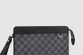 [LOUIS VUITTON-루이비통]스탠딩 파우치 다미에 그라파이트 N64612