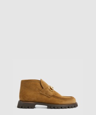 [GUCCI-구찌]홀스빗 앵클 부츠 ‎764206