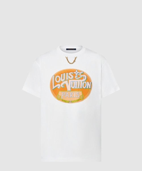[LOUIS VUITTON-루이비통]파리 트래블 스탬프 티셔츠 1AHISZ