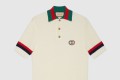 [GUCCI-구찌]웹 니트 코튼 폴로 티셔츠 739954
