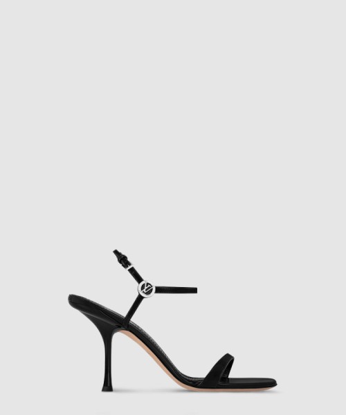 [LOUIS VUITTON-루이비통]오전 6시 하이힐 샌들 1AGWZI