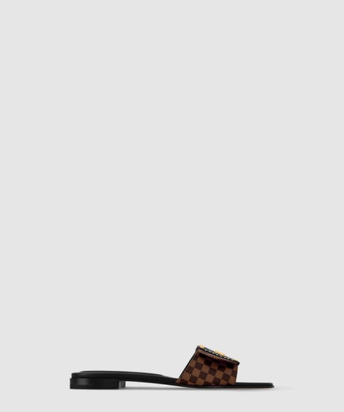 [LOUIS VUITTON-루이비통]LV 프레임 플랫 뮬 1AHLQQ