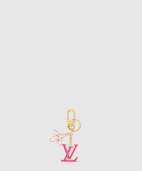 [LOUIS VUITTON-루이비통]LV x TM LV 아이코닉 모노그램 멀티컬러 키 홀더 M02466