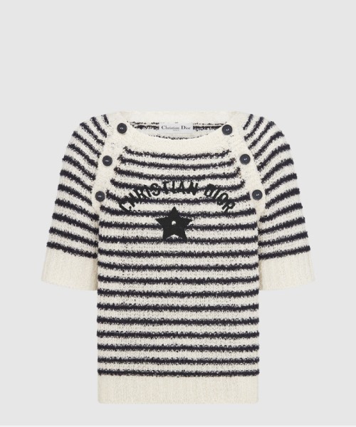 [DIOR-디올]마리니에르 반소매 스웨터 524S2