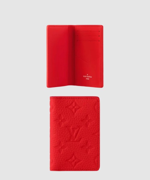[LOUIS VUITTON-루이비통]포켓 오거나이저 바이올렛 레드 M82876