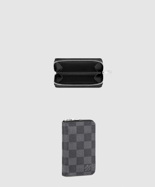 [LOUIS VUITTON-루이비통]스트레이트 지퍼 동전지갑 M63076