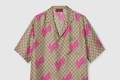[GUCCI-구찌]프린트 코튼 포플린 볼링 셔츠 794907