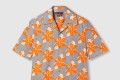 [GUCCI-구찌]프린트 코튼 포플린 셔츠 821498