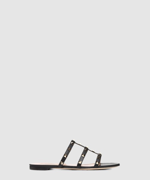 [VALENTINO-발렌티노]슬라이드 플랫 샌들