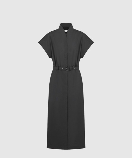 [DIOR-디올]벨트 미디 드레스 547R8