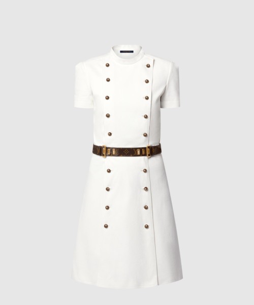 [LOUIS VUITTON-루이비통]모노그램 레이스업 드레스 1AHGU7