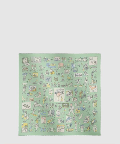 HERMES-에르메스]Carre Libre 스카프 90