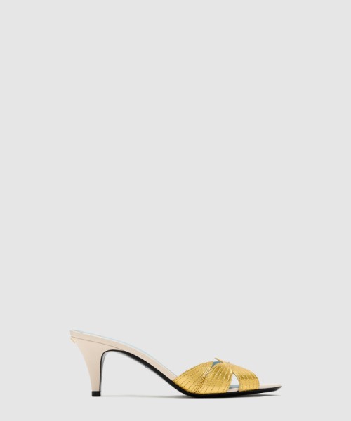 [VALENTINO-발렌티노]나뭇잎 모양 샌들