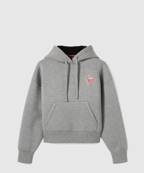 [GUCCI-구찌]프린트 저지 후드 스웨트셔츠 ‎838101