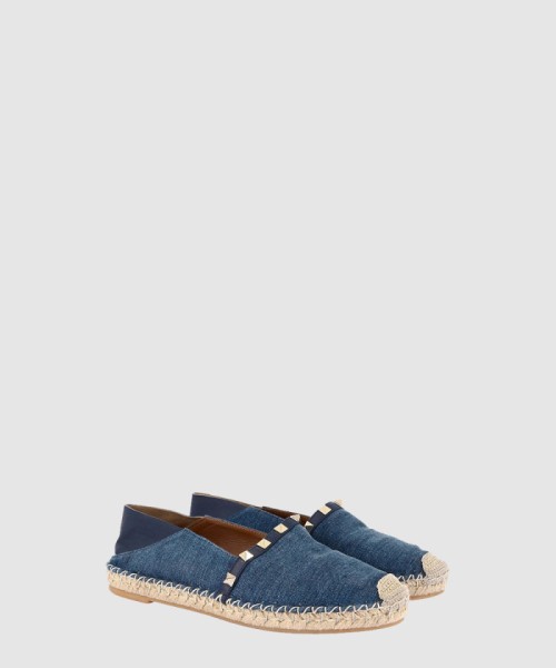 [VALENTINO-발렌티노]캔버스 데님 버킷 슈즈