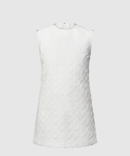 [LOUIS VUITTON-루이비통]모노그램 필 쿠페 데님 드레스 1AHHXG