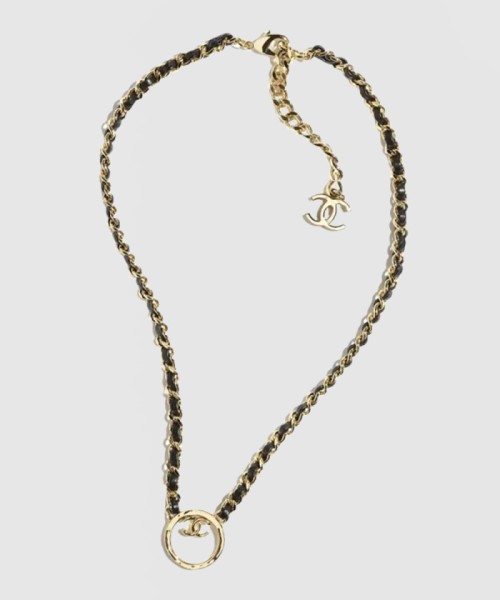 [CHANEL-샤넬]로고 목걸이 ABC576