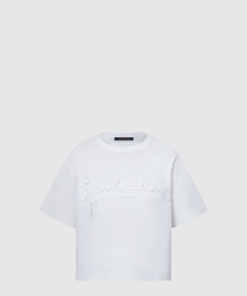 [LOUIS VUITTON-루이비통]리본 시그니처 크롭 탑 1AHITZ