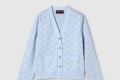 [GUCCI-구찌]파인 코튼 GG 자카드 가디건 818735