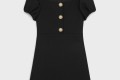 [CELINE-셀린느]울 피케 주얼리 버튼 미니 드레스 RR0C32