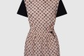 [LOUIS VUITTON-루이비통]모노그램 프론트 드로스트링 드레스 1AIAYN
