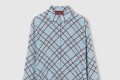 [GUCCI-구찌]프린트 실크 크레이프 드 신 셔츠 808830