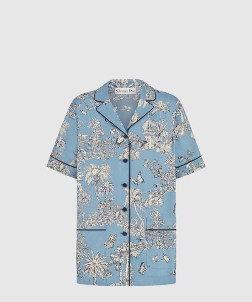 [DIOR-디올]Dioriviera 쇼트 슬리브 셔츠 541V2