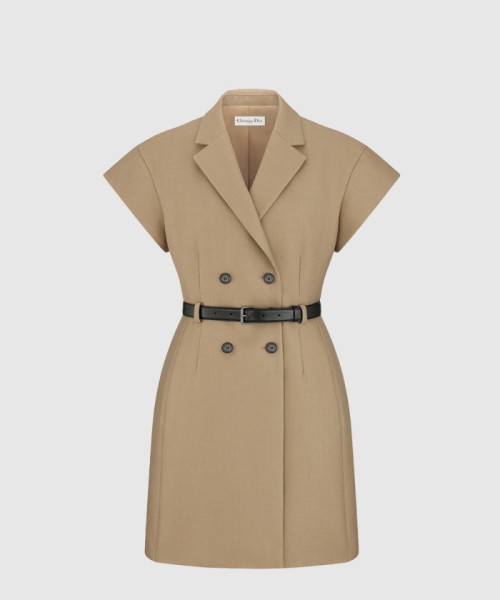 [DIOR-디올]벨트 쇼트 드레스 521R5