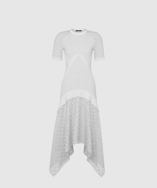 [DIOR-디올]모노그램 액센트 자카드 드레스 1AHJGF