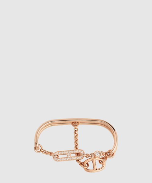 [HERMES-에르메스]Chaine d'Ancre Chaos 더블 링