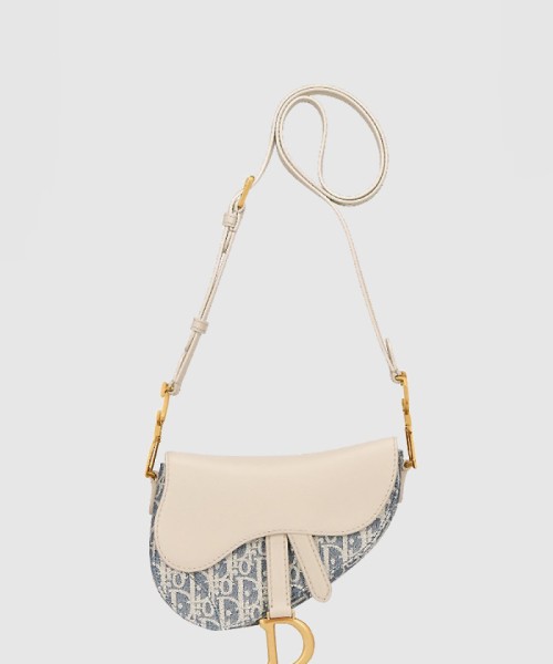 [DIOR-디올]Saddle 미니 스트랩 소프트백 M0465