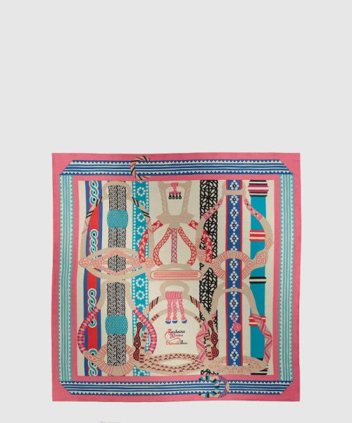 [HERMES-에르메스]Fantaisie d'Etriers 숄 140