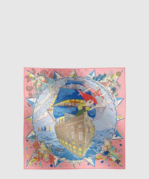 [HERMES-에르메스]Hermes Flagship 스카프 90