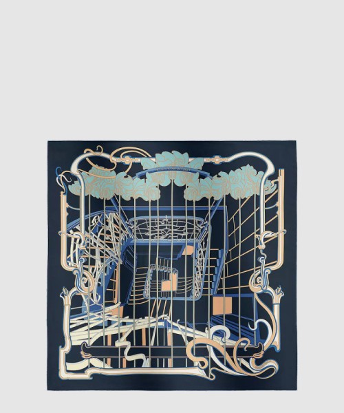 [HERMES-에르메스]La Ligne Coup de Fouet 스카프 90