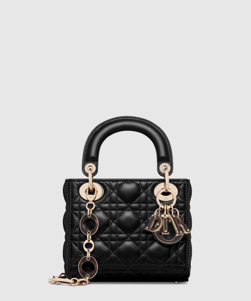 [DIOR-디올]레이디백 새틴 미니 M0500