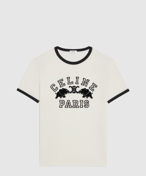 [CELINE-셀린느]레귤러 티셔츠 코튼 저지 RX0AV6