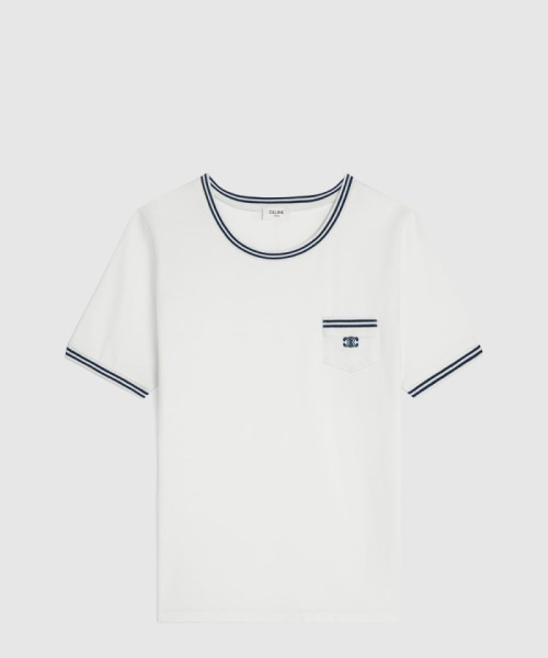 [CELINE-셀린느]70’s 트리옹프 티셔츠 코튼 저지 RX0976