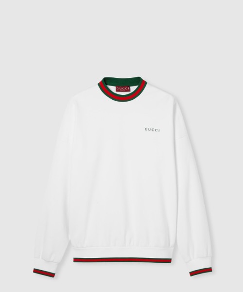 [GUCCI-구찌]웨빙 피케 스웨트셔츠 833932
