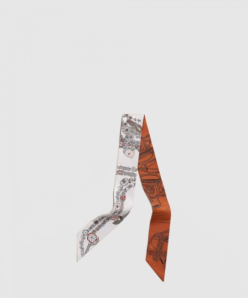 [HERMES-에르메스]Brides de Gala en Fleurs Twilly  방도